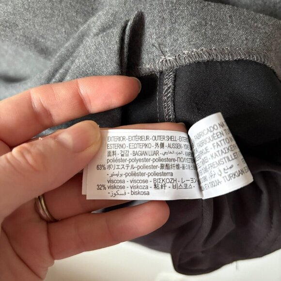 Zara Strapless Mini Dress NWT Grey - Picture 10 of 10